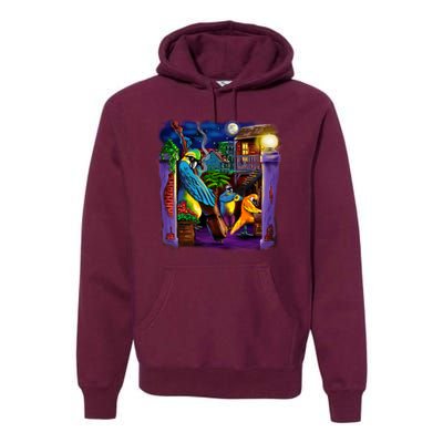 Jazz Parrots Premium Hoodie