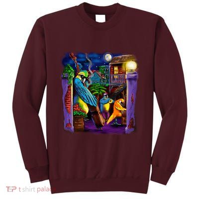 Jazz Parrots Tall Sweatshirt