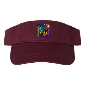 Jazz Parrots Valucap Bio-Washed Visor