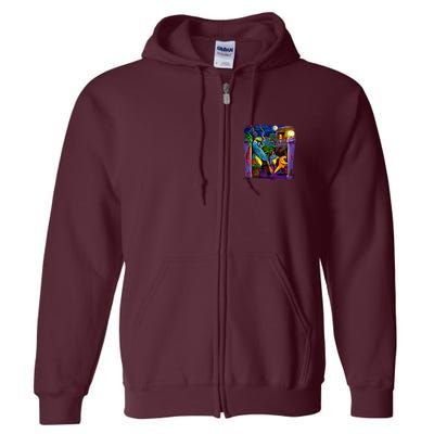 Jazz Parrots Full Zip Hoodie