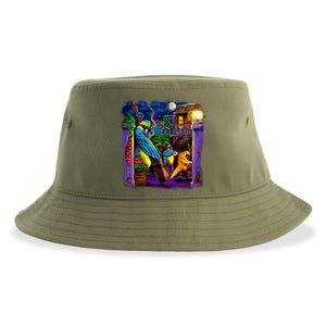 Jazz Parrots Sustainable Bucket Hat