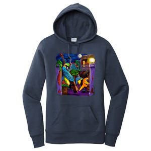 Jazz Parrots Women's Pullover Hoodie