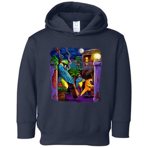 Jazz Parrots Toddler Hoodie