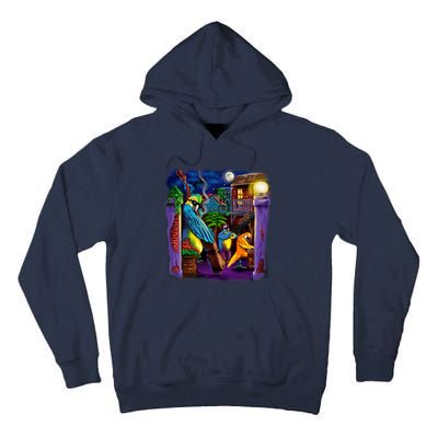 Jazz Parrots Tall Hoodie