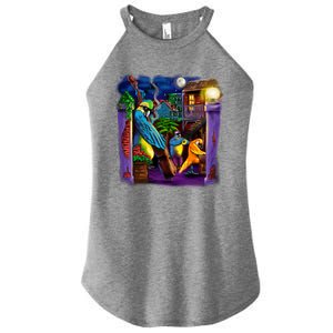 Jazz Parrots Women's Perfect Tri Rocker Tank