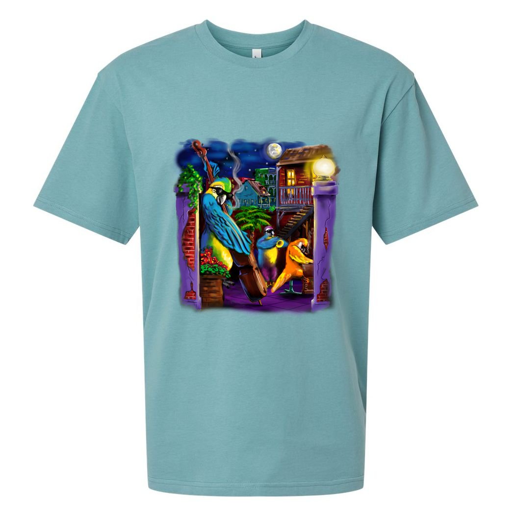 Jazz Parrots Sueded Cloud Jersey T-Shirt