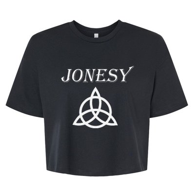 John Paul Jones Zep Symbol Bella+Canvas Jersey Crop Tee