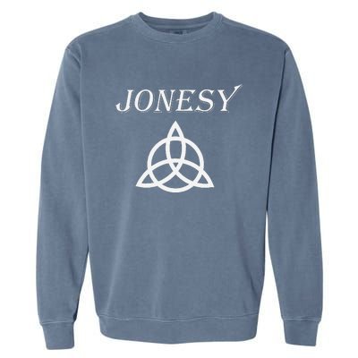 John Paul Jones Zep Symbol Garment-Dyed Sweatshirt