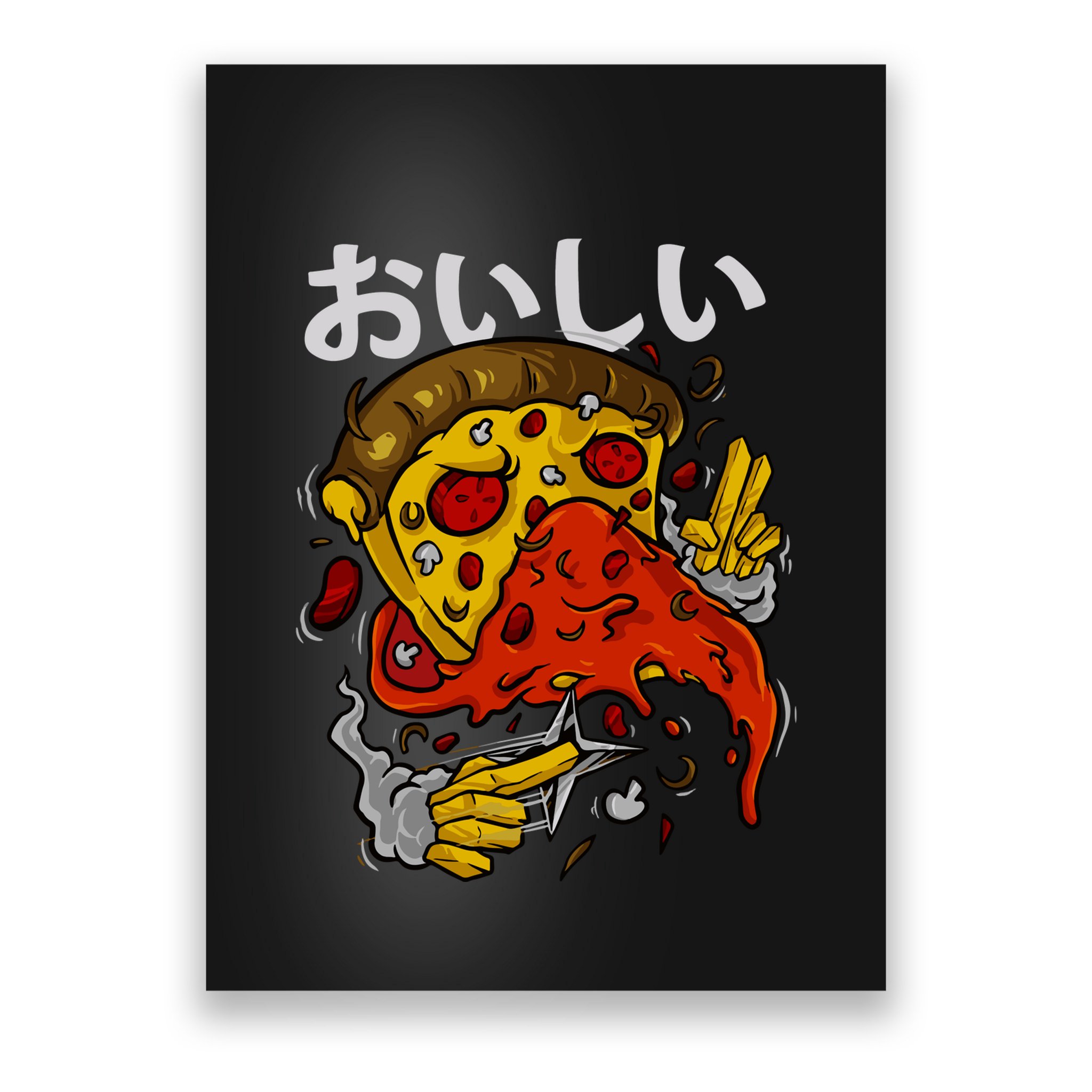 Jutsu Pizza Poster