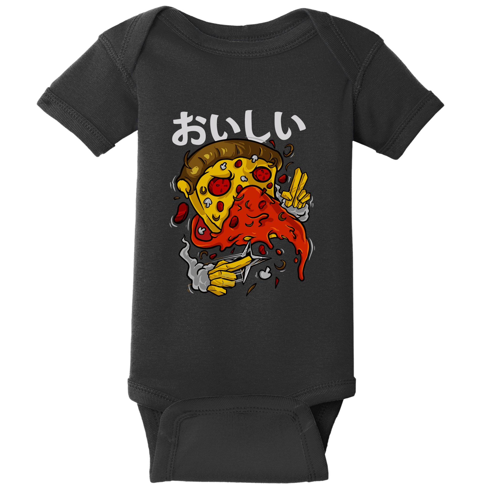 Jutsu Pizza Baby Bodysuit