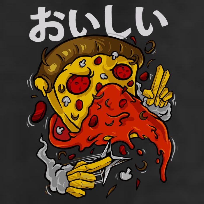 Jutsu Pizza Golf Towel