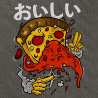 Jutsu Pizza Cotton Canvas Backpack