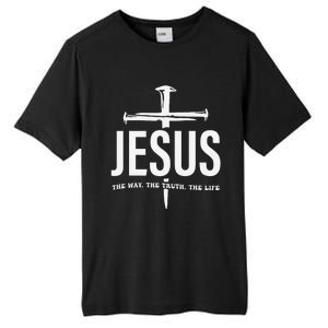 Jesus Premium Tall Fusion ChromaSoft Performance T-Shirt