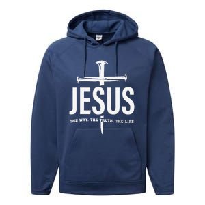 Jesus Premium Performance Fleece Hoodie