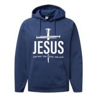 Jesus Premium Performance Fleece Hoodie