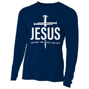 Jesus Premium Cooling Performance Long Sleeve Crew