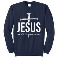 Jesus Premium Tall Sweatshirt