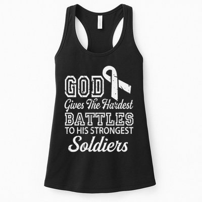 Jesus Prayer Lung Cancer Warrior Gift Lung Cancer Awareness Womens Tank Top