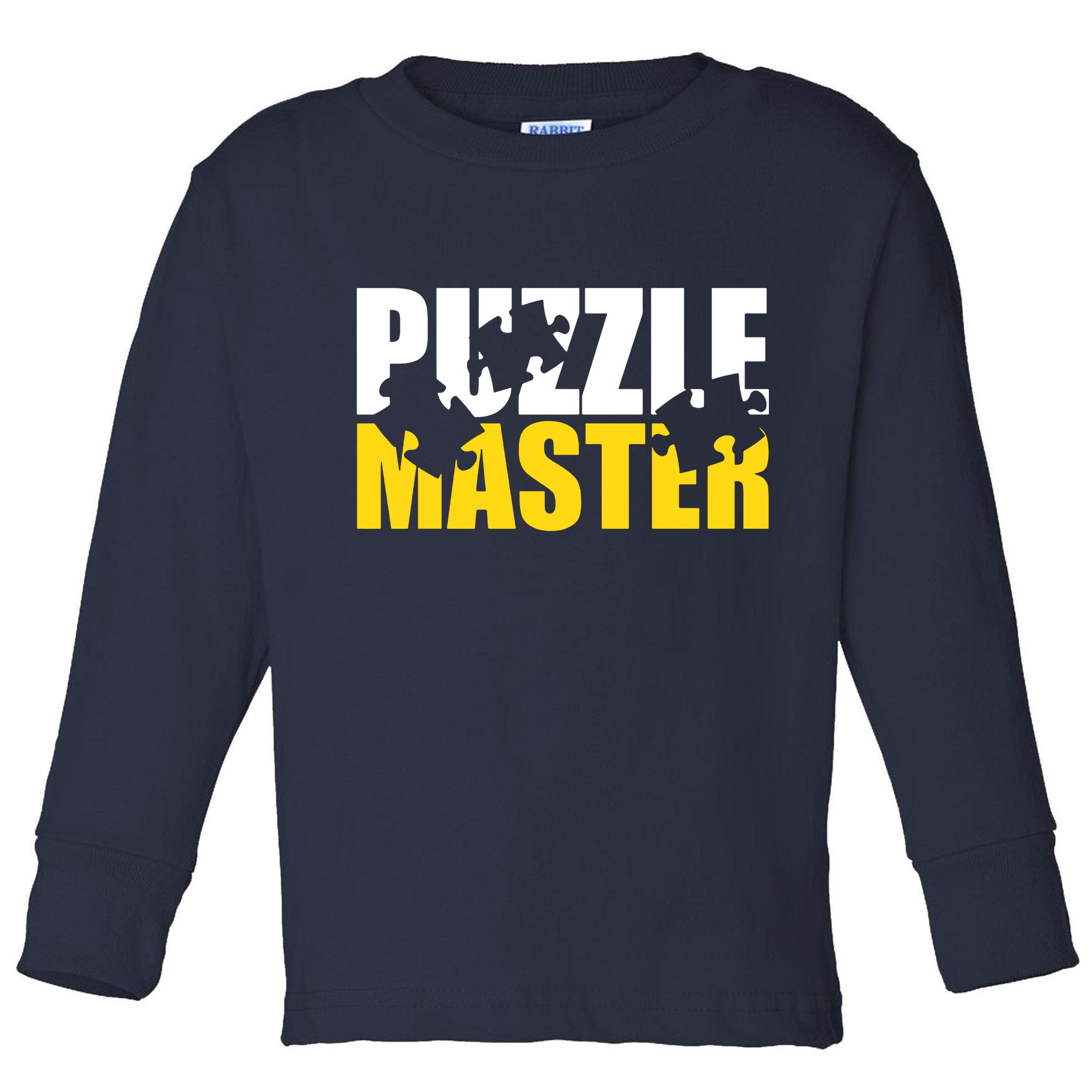 Jigsaw Puzzle Master Toddler Long Sleeve Shirt