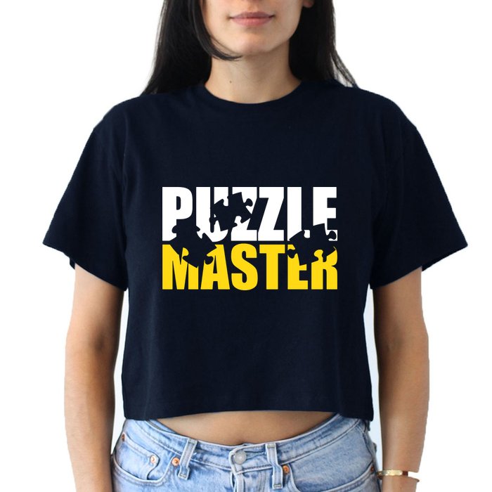 Jigsaw Puzzle Master Women's Crop Top Tee