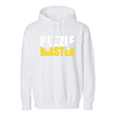 Jigsaw Puzzle Master Garment-Dyed Fleece Hoodie