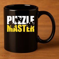 Jigsaw Puzzle Master 11oz C Handle Ceramic Mug