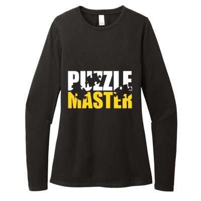 Jigsaw Puzzle Master Womens CVC Long Sleeve Shirt