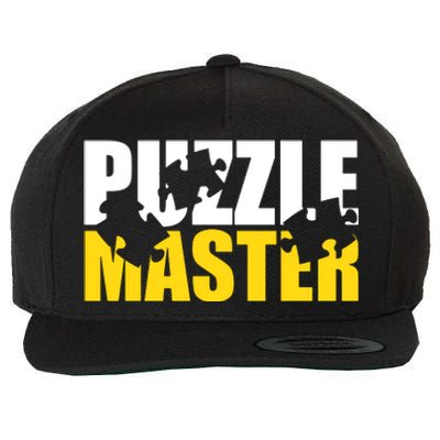 Jigsaw Puzzle Master Wool Snapback Cap