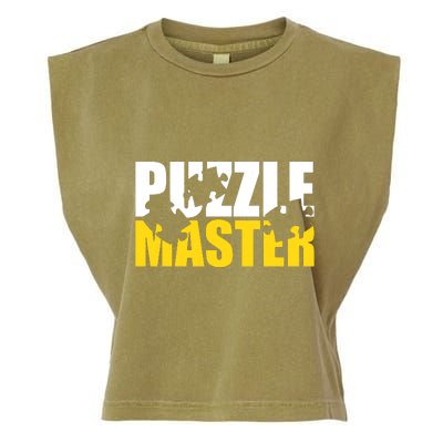 Jigsaw Puzzle Master Garment-Dyed Women's Muscle Tee