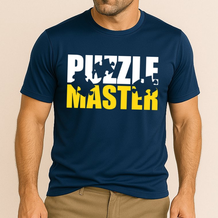 Jigsaw Puzzle Master Performance Shirt