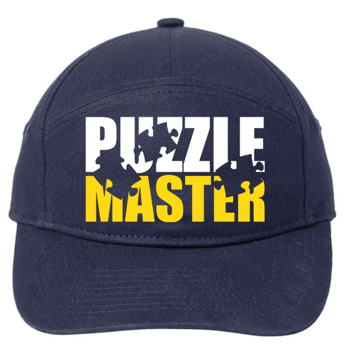 Jigsaw Puzzle Master 7-Panel Snapback Hat