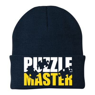 Jigsaw Puzzle Master Knit Cap Winter Beanie