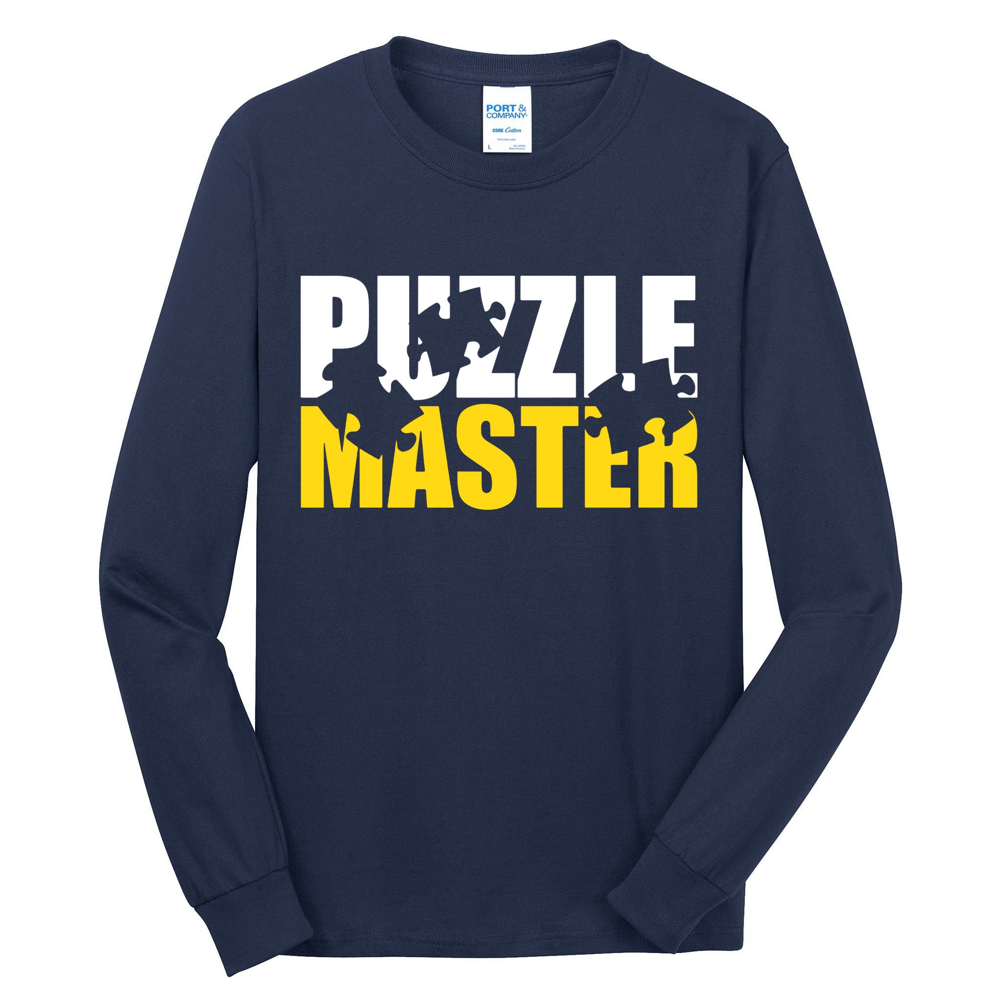 Jigsaw Puzzle Master Tall Long Sleeve T-Shirt