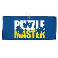 Jigsaw Puzzle Master Large Microfiber Waffle Golf Towel