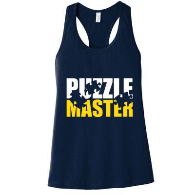 Jigsaw Puzzle Master Women's Racerback Tank