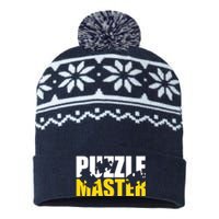 Jigsaw Puzzle Master USA-Made Snowflake Beanie