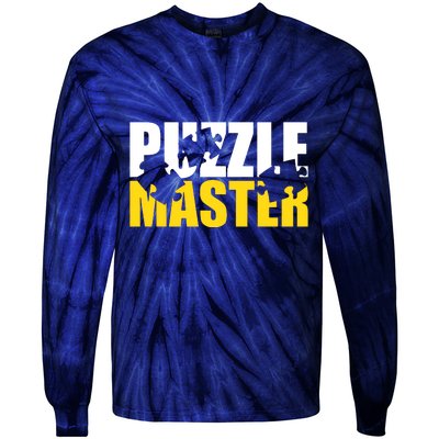 Jigsaw Puzzle Master Tie-Dye Long Sleeve Shirt