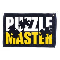 Jigsaw Puzzle Master Grommeted Golf Towel