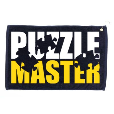 Jigsaw Puzzle Master Grommeted Golf Towel