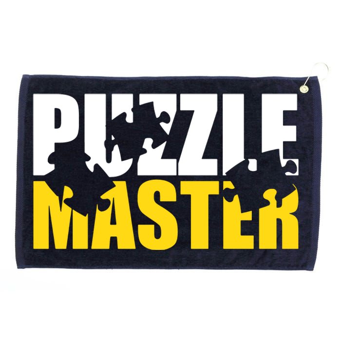 Jigsaw Puzzle Master Grommeted Golf Towel