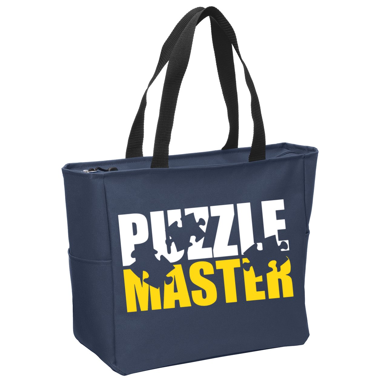 Jigsaw Puzzle Master Zip Tote Bag