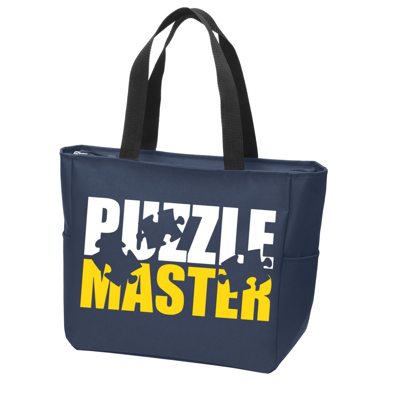 Jigsaw Puzzle Master Zip Tote Bag