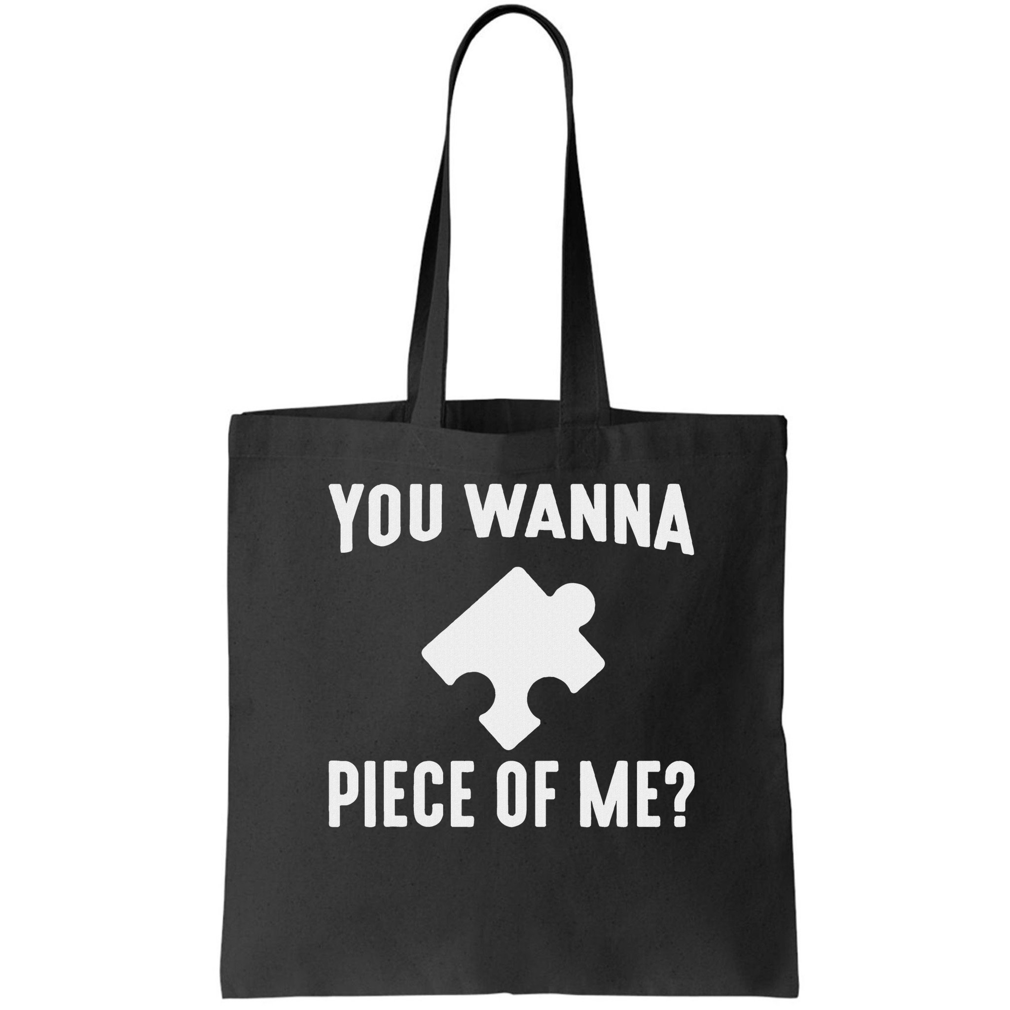 Jigsaw Puzzle Master Puzzle King Queen You Wanna Piece Of Me Bag