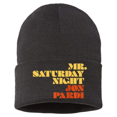 Jon Pardi Mr. Saturday Night Sustainable Knit Beanie