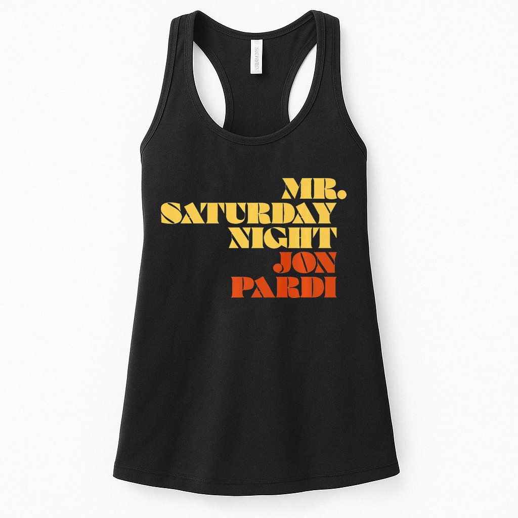 Jon Pardi Mr. Saturday Night Womens Tank Top