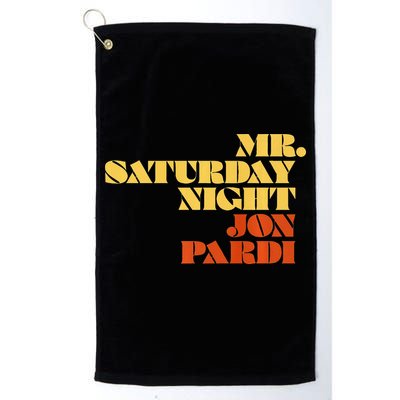 Jon Pardi Mr. Saturday Night Golf Towel