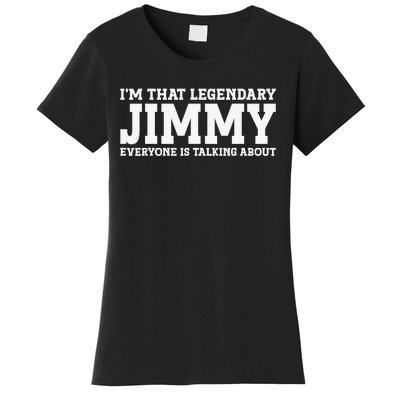 Jimmy Personal Name Funny Jimmy Women's T-Shirt