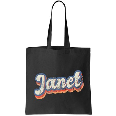 Janet Personalized Name Custom Lettering 70S Bag