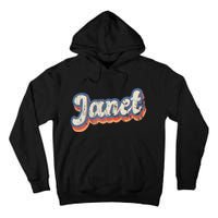 Janet Personalized Name Custom Lettering 70S Tall Hoodie
