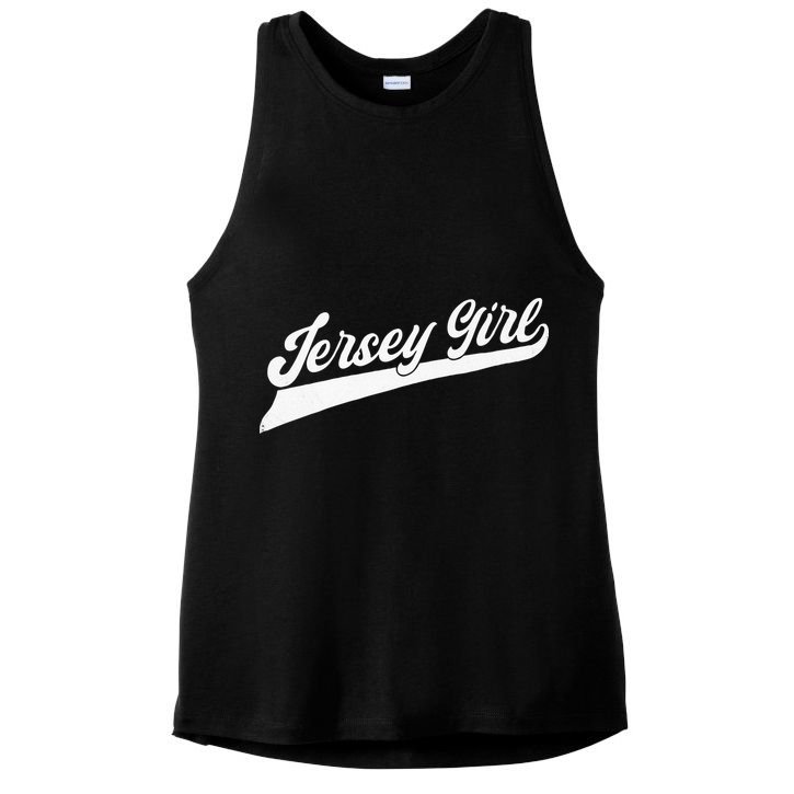 Jersey Proud New Jersey Woman New Jersey Ladies PosiCharge Tri-Blend Wicking Tank